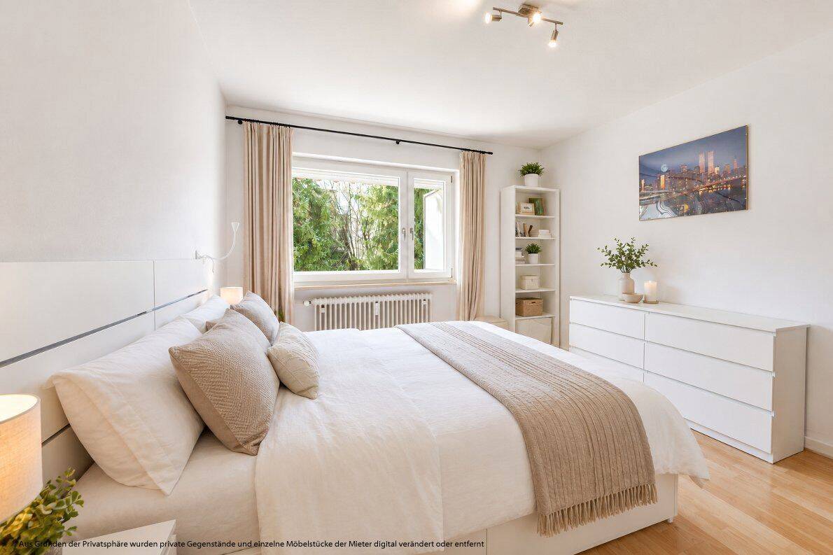AIGNER - Helle 2-Zimmer-Wohnung mit großzügigem Südbalkon in ruhiger Lage – München – Vorschaubild 2