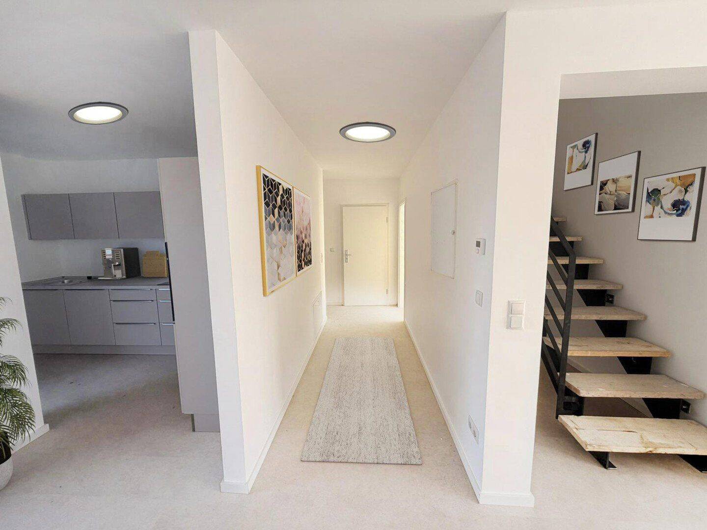 4-Zimmer Maisonette Neubau 2026: Wohngefühl wie im Haus, 2 Etagen, 2 Bäder, Aufzug – Mannheim – Vorschaubild 5
