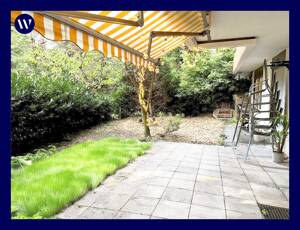 Terrassenwohnung im Grünen - 4 Zimmer mit Einbauküche, modernes Bad, Gäste-WC, Balkon, HWR