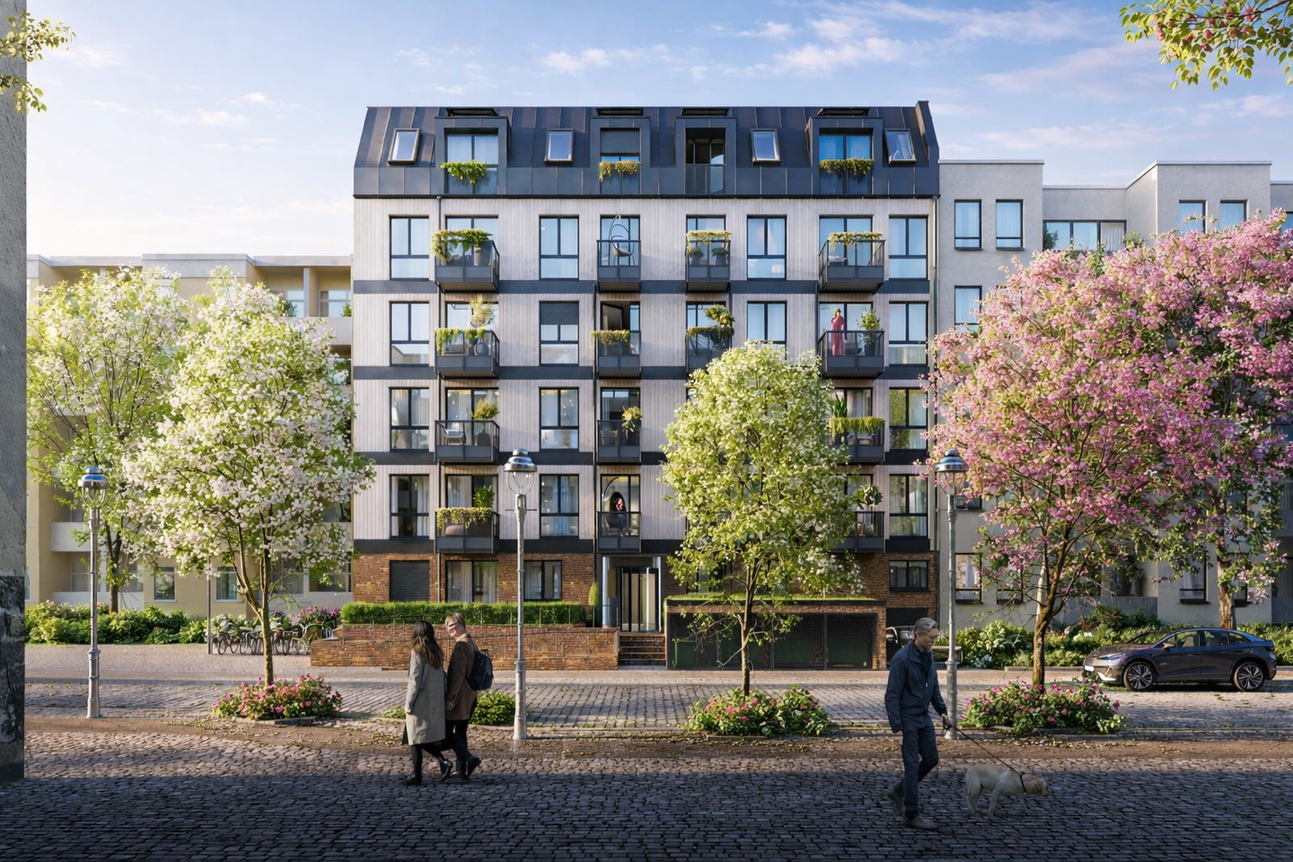 Familienwohnung mit 2 Gärten & Terrassen im Wohngarten – Berlin – Vorschaubild 2
