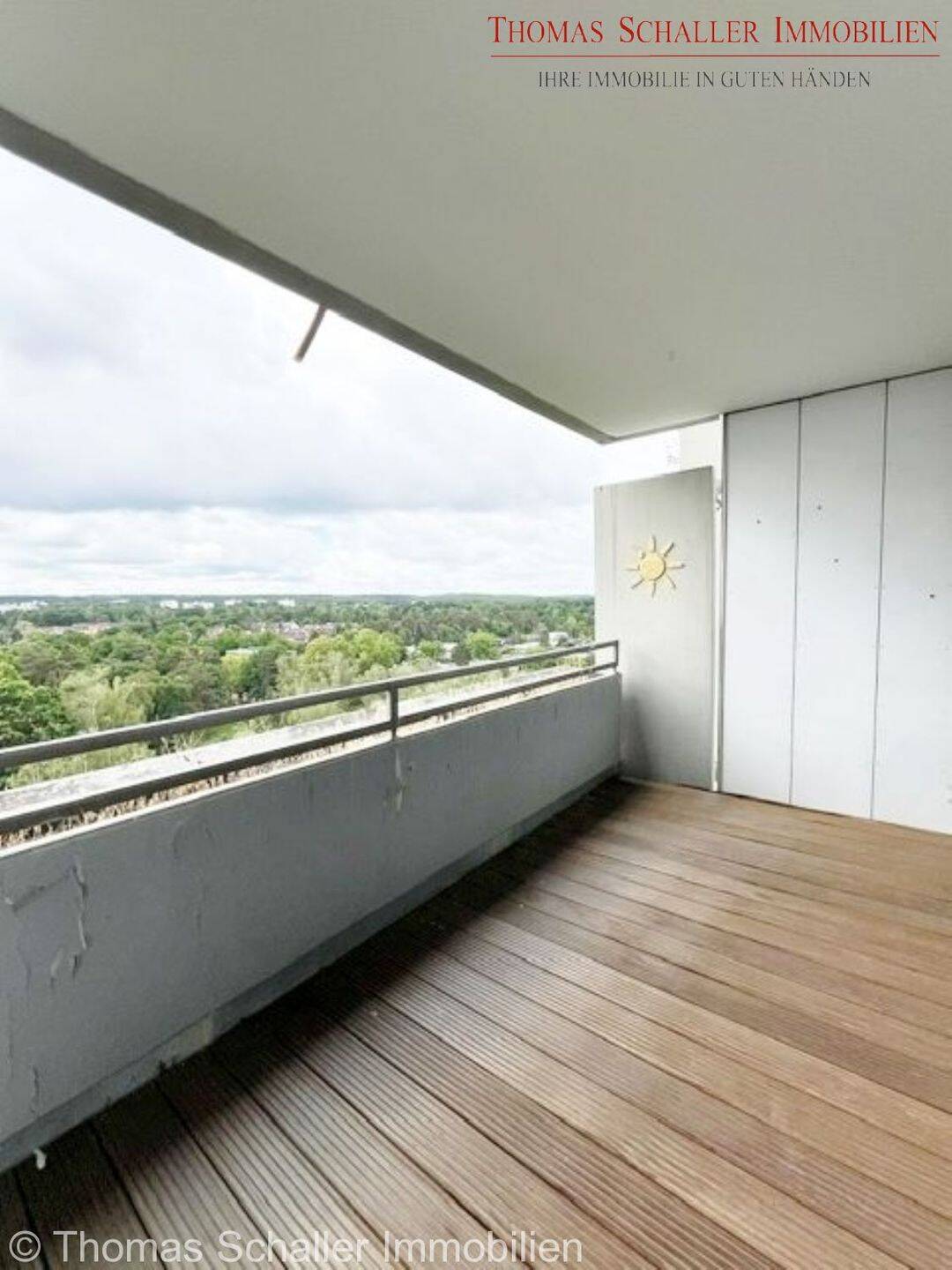 Gepflegte 2-Zimmer-Eigentumswohnung mit traumhaftem Fernblick und Blick ins Grüne – Nürnberg – Vorschaubild 4
