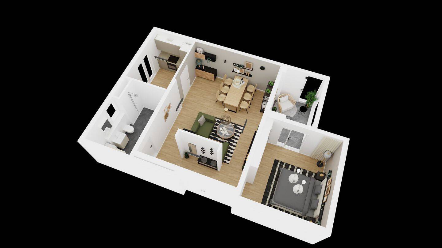 2-Zimmer-Wohnung (Typ 4) mit separater Küche, Balkon und eigenem Keller | ab sofort verfügbar – Köln – Vorschaubild 8