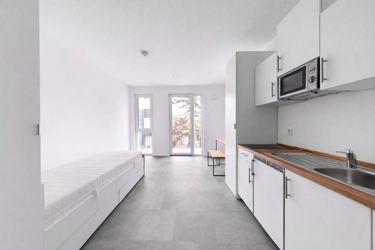 Neubau Kapitalanlage mit Top-Renditepotenzial: 1-Zimmer-Apartment - möbliert, modern in Augsburg! – Augsburg – Vorschaubild 2