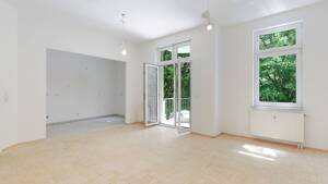 3-Zimmer-Eigentumswohnung mit offener Wohnküche, Balkon & Tiefgaragenstellplatz – 60439 Frankfurt am Main – Vorschaubild 1