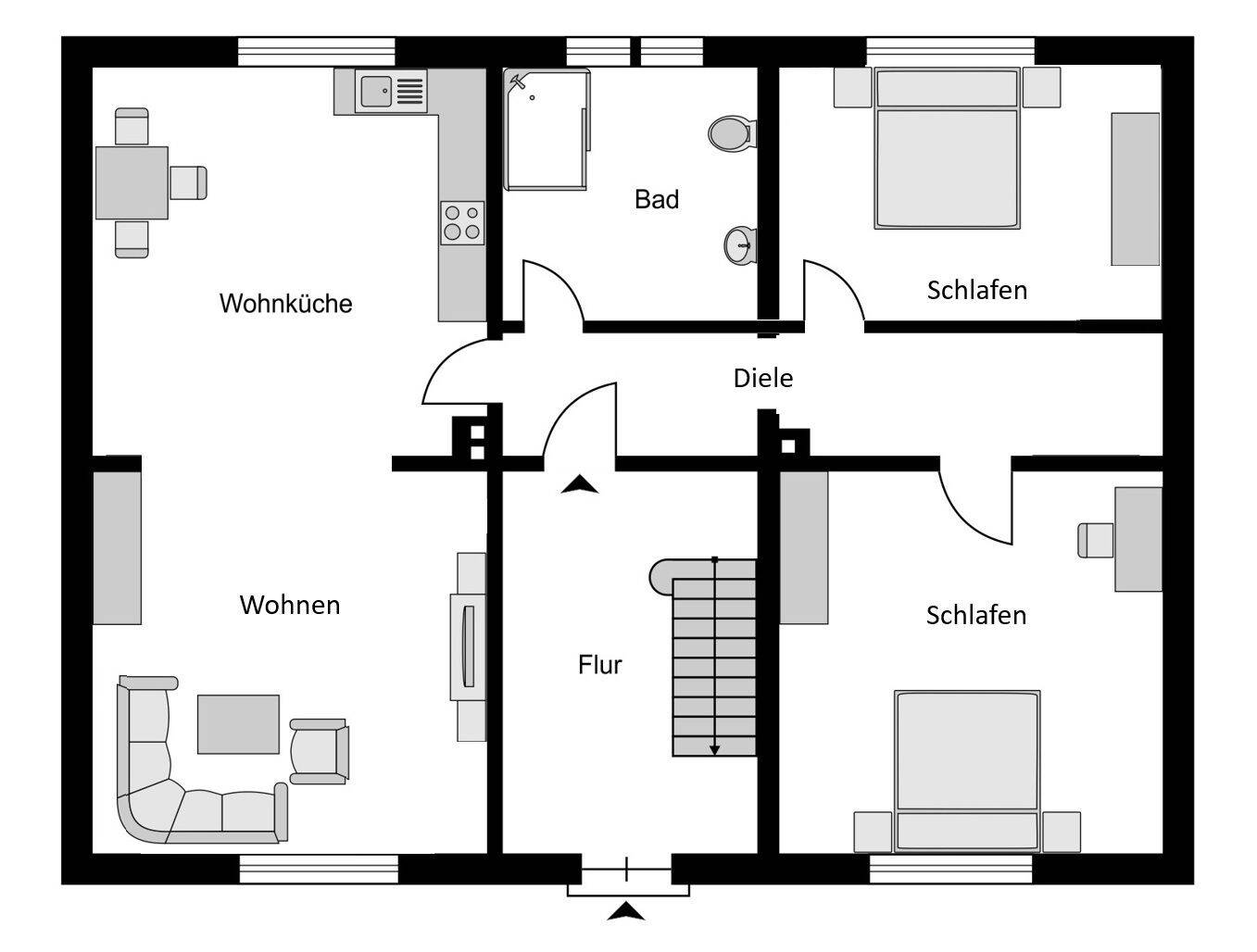 Freundliche Kapitalanlage mit Potenzial in Eppendorf – Bochum – Vorschaubild 7