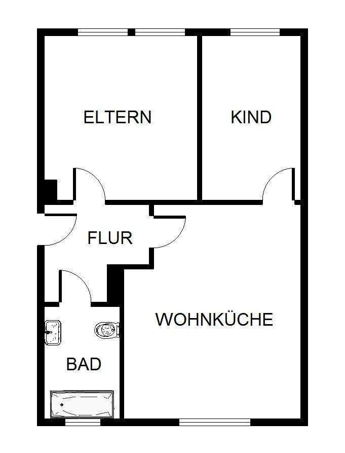 Demnächst frei! 2-Zimmer-Wohnung in Gelsenkirchen Scholven – Gelsenkirchen – Vorschaubild 7