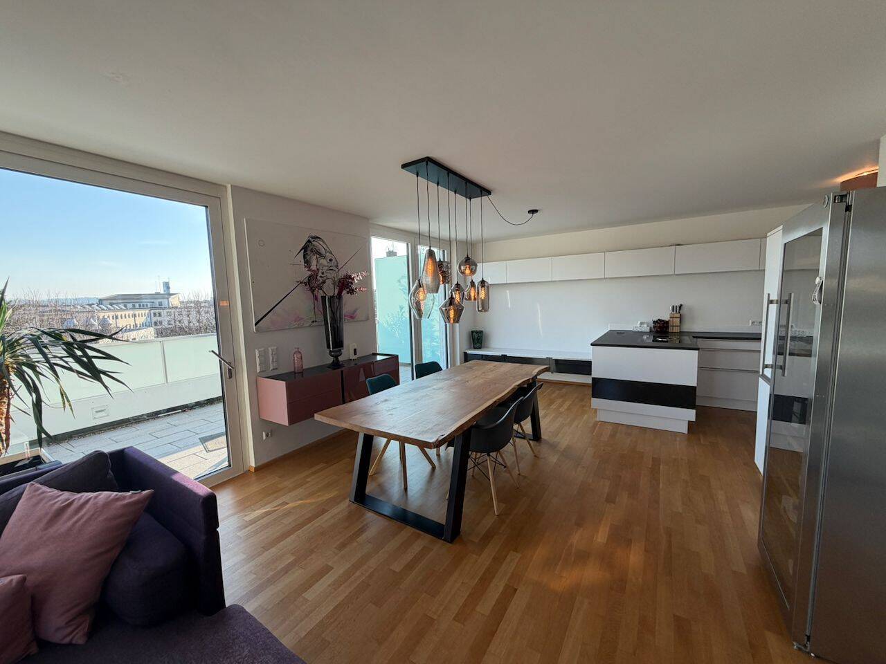 Exklusive Penthouse-Wohnung mit großer Dachterrasse im Herzen Heilbronns – Heilbronn – Vorschaubild 7