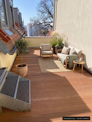 Traumhafte Dachterrassen-Wohnung mit gehobener Ausstattung