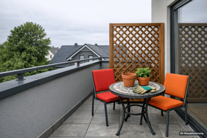 Kapitalanlage mit hohem Vermietungspotential: Möblierte 2-Zimmer-Wohnung mit Balkon in Mülheim-Saarn – 45481 Mülheim an der Ruhr – Vorschaubild 5