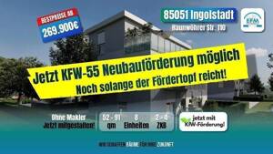++PENTHOUSE++ ZINS-/MIET-/ENERGIESPAREND 3 ZKB mit KfW 100.000€-Darlehen