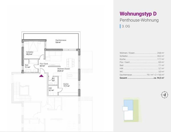 Dachgeschosswohnung in 92339 Beilngries mit 92,27 m² kaufen