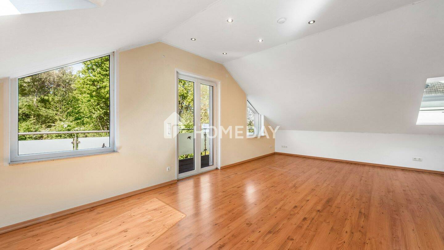 Großzügige Dachgeschosswohnung mit Balkon & 2 Stellplätze - auf Erbpachtbasis – Bochum – Vorschaubild 4