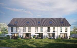 KFW 40 QNG Reihenhaus in Ulm mit Keller und 2 Stellplätze Massivbau
