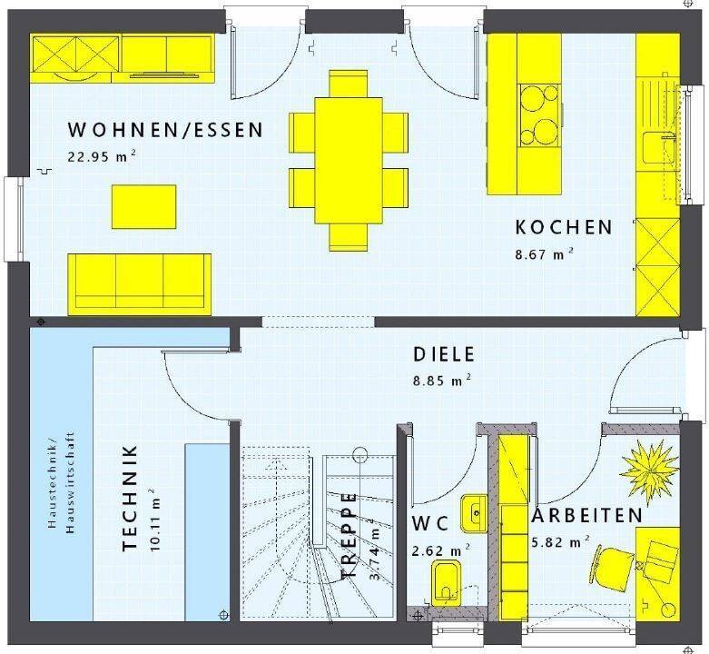 Euer eigenes Haus für unter EUR 1.800,- (warm) im Monat!! – Pfedelbach – Vorschaubild 5