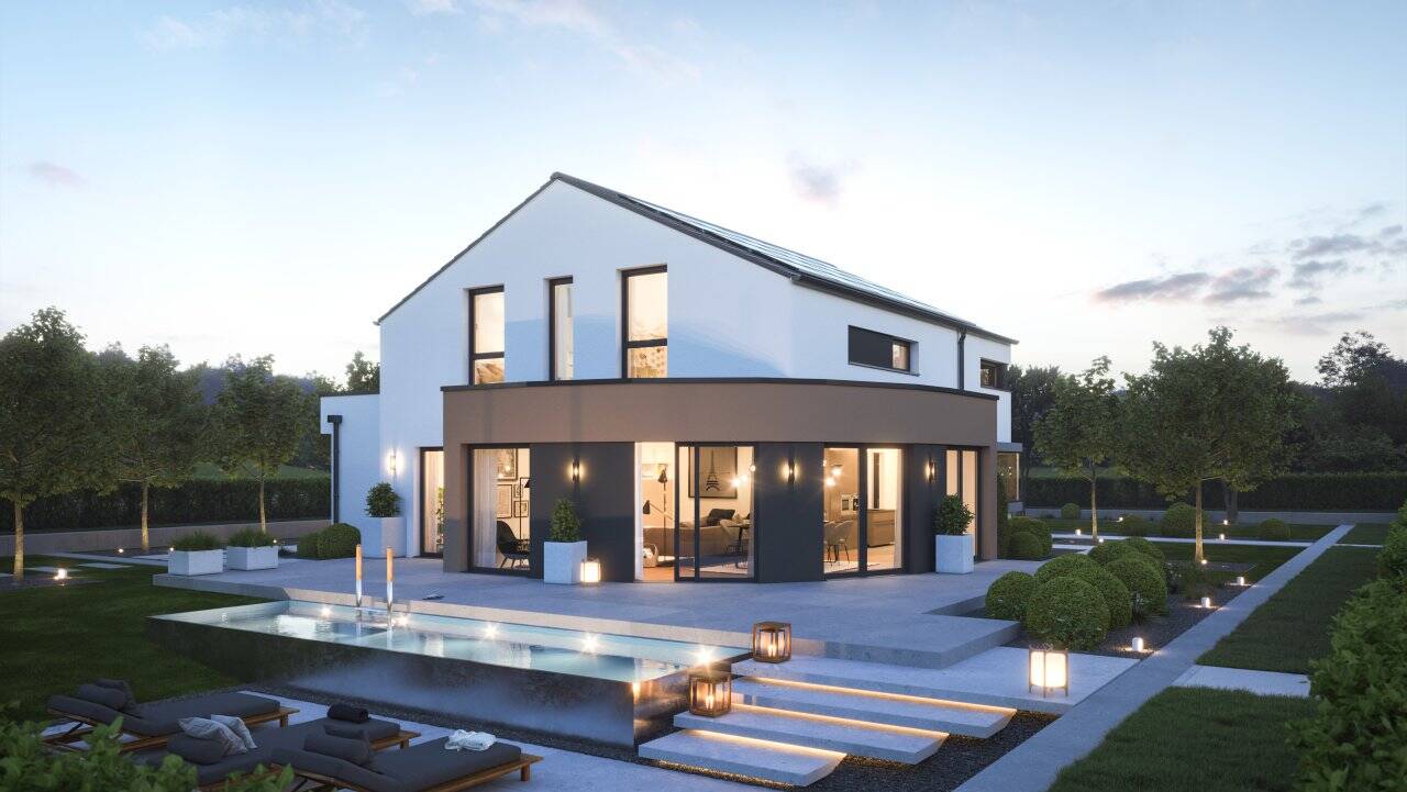 Modernes Wohnkonzept mit individueller Architektur in traumhafter Lage – Cadolzburg – Bild 1 von 3
