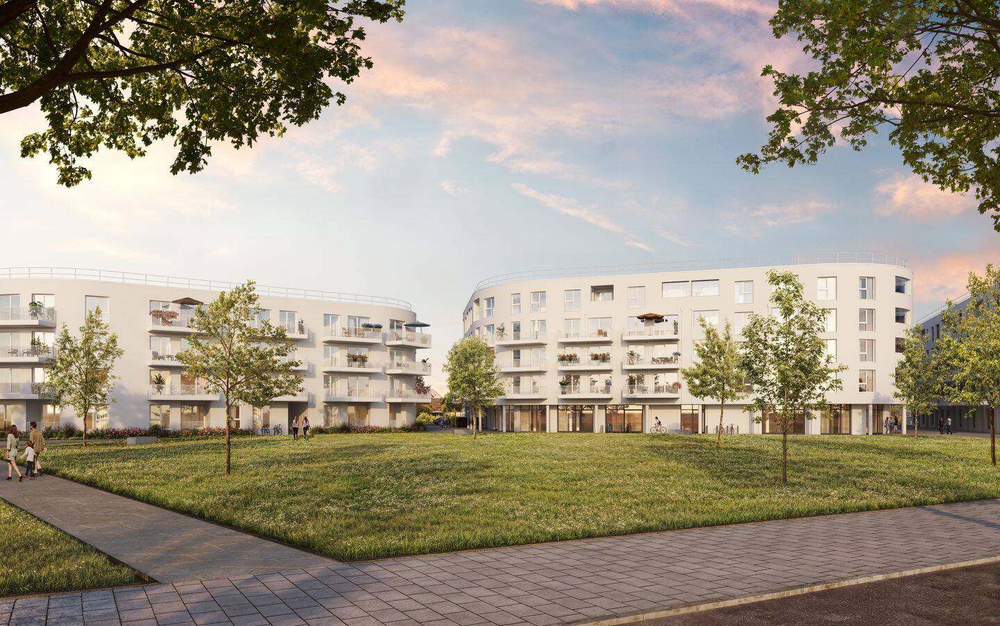Ein Zuhause für zwei: Lichtdurchflutete 2-Zimmer-Wohnung mit Süd-Balkon – Augsburg – Vorschaubild 5