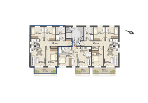 Moderner Erstbezug mit Balkon - großzügige 4-Zimmer-Wohnung – 18258 Schwaan – Vorschaubild 4