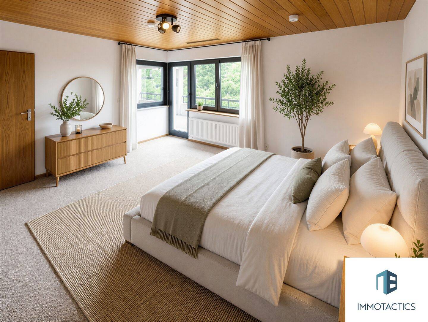 Großzügige 3-Zimmer-Wohnung mit zwei Loggien, Carport, Keller und viel Potenzial in Mainz-Hechtsheim – Mainz – Vorschaubild 6