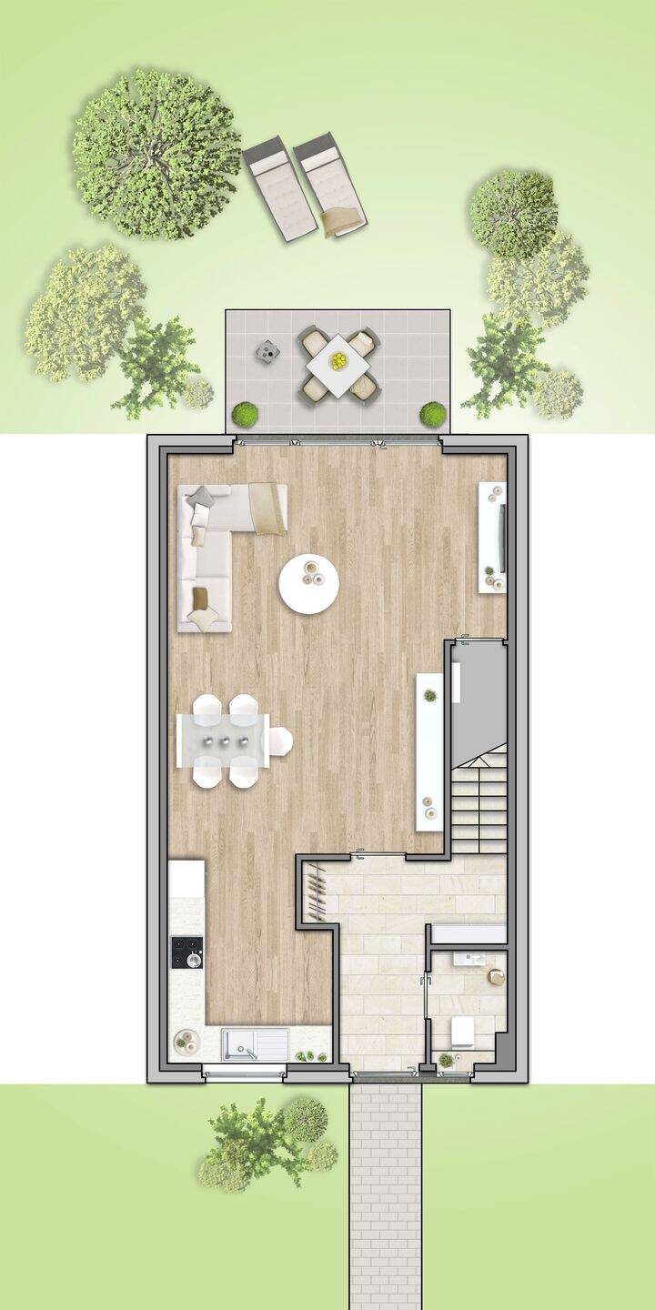 Mieten, ankommen, wohlfühlen – charmantes Endhaus mit Garten – Duisburg – Vorschaubild 9