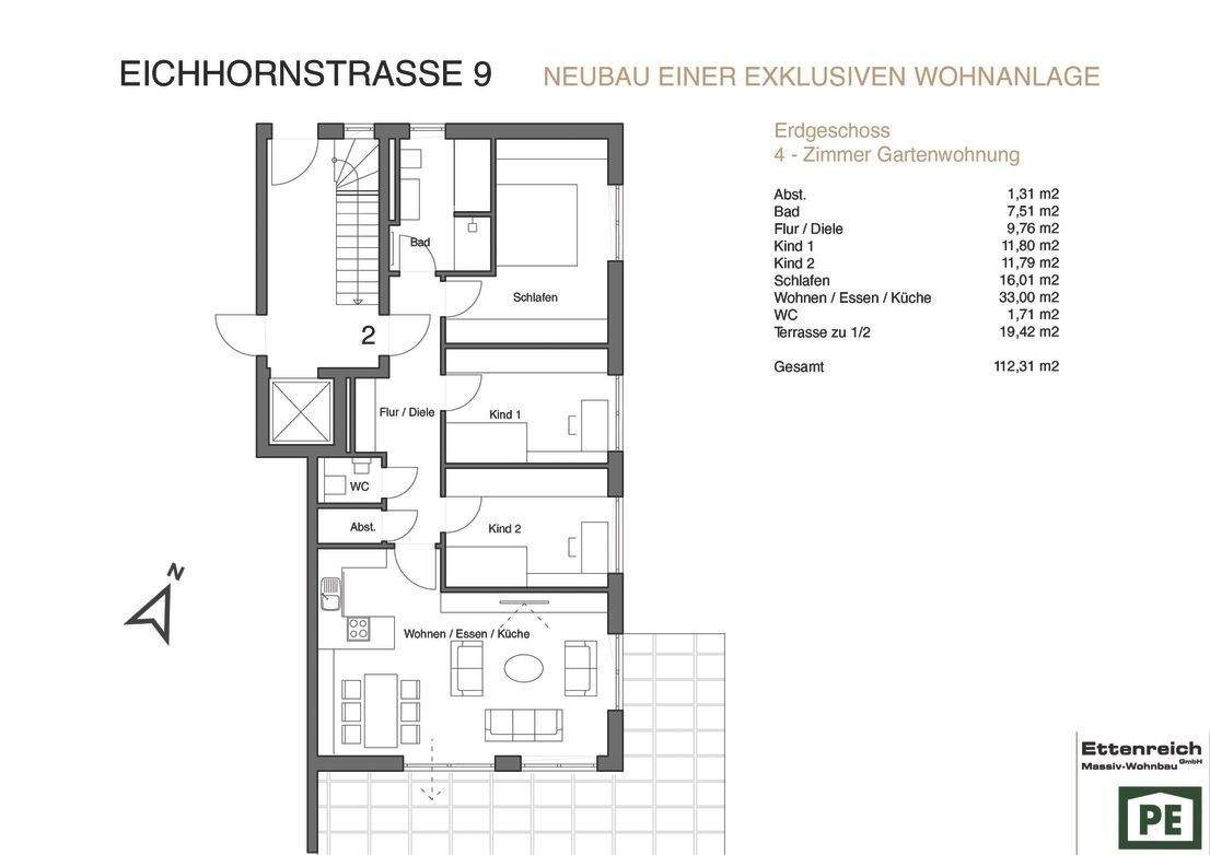 Traumhafte 4-Zimmer-Gartenwohnung in Hadern - Baubeginn bereits erfolgt – München – Vorschaubild 7