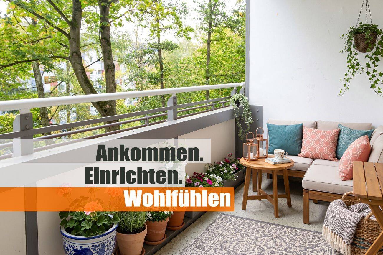 Wohlfühen mit Nähe zum Stadtpark! 2 Zimmer mit Südbalkon