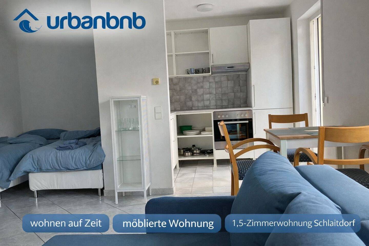 Möbliert Wohnen auf Zeit Schlaitdorf: Zwischenmiete ab 1 Monat flexibel buchen
