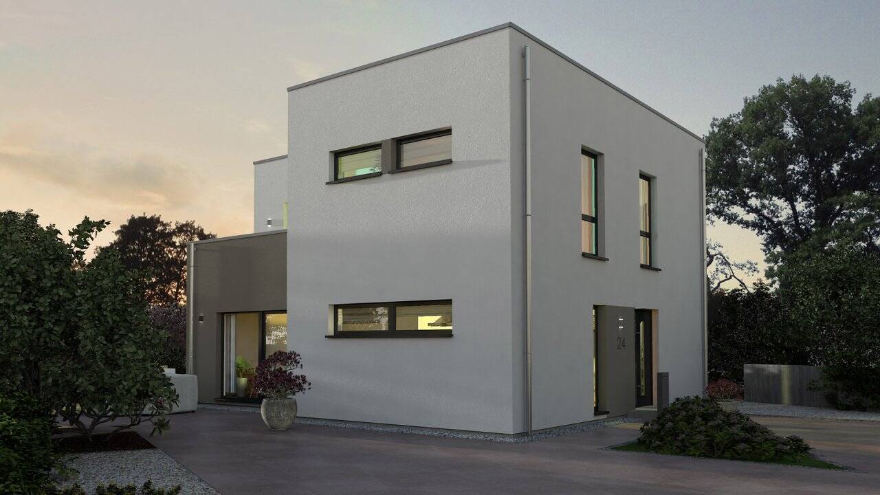 Ihr Haus in perfekter Optik mit Flachdach im Bauhausstil ! Preis bereits mit einem Grundstück berücksichtigt ! – Berlin – Vorschaubild 2