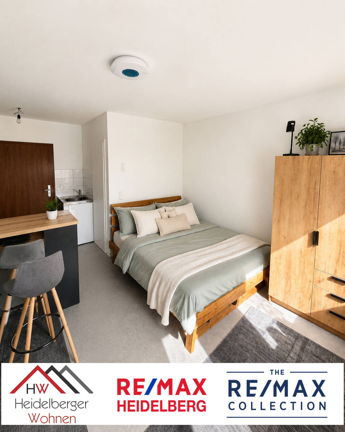 Möbliertes 1 Zimmer Apartment 1.OG, 22qm in Ludwigshafen zu vermieten – 67059 Ludwigshafen am Rhein – Bild 1 von 3