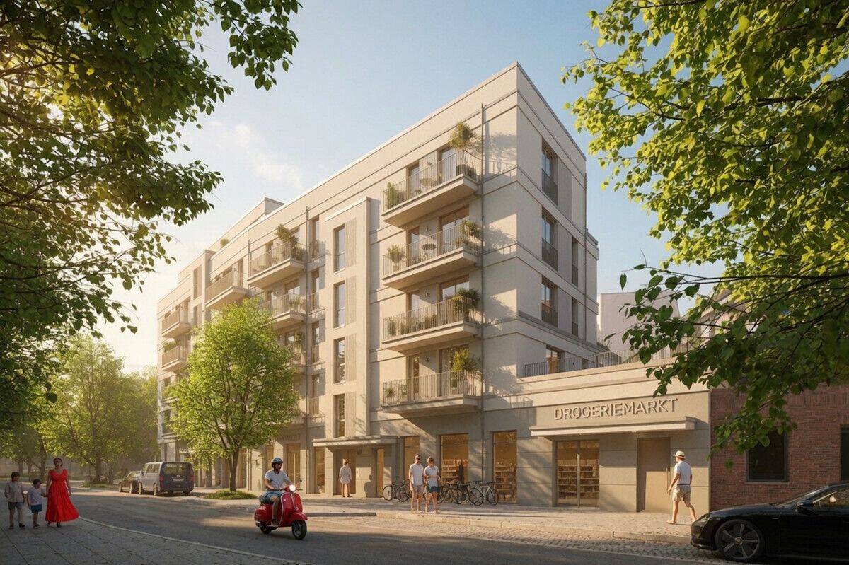 Ein Zuhause mit Freiraum - 3,5 Zimmer-Neubau-Wohnung, Terrasse & 2 Balkone in Bestlage Eimsbüttel – Hamburg – Vorschaubild 7