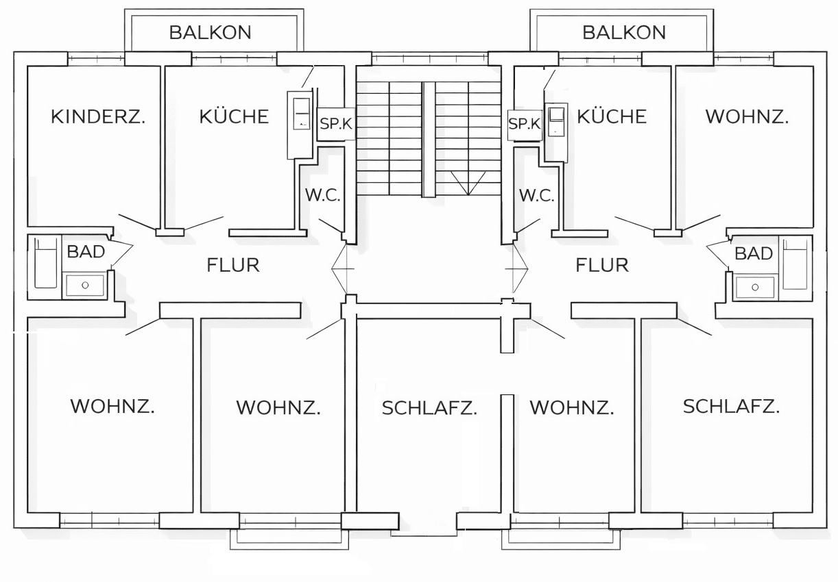 Attraktives Anlageobjekt mit 12 Wohneinheiten in Kassel-Süd – Kassel – Vorschaubild 6