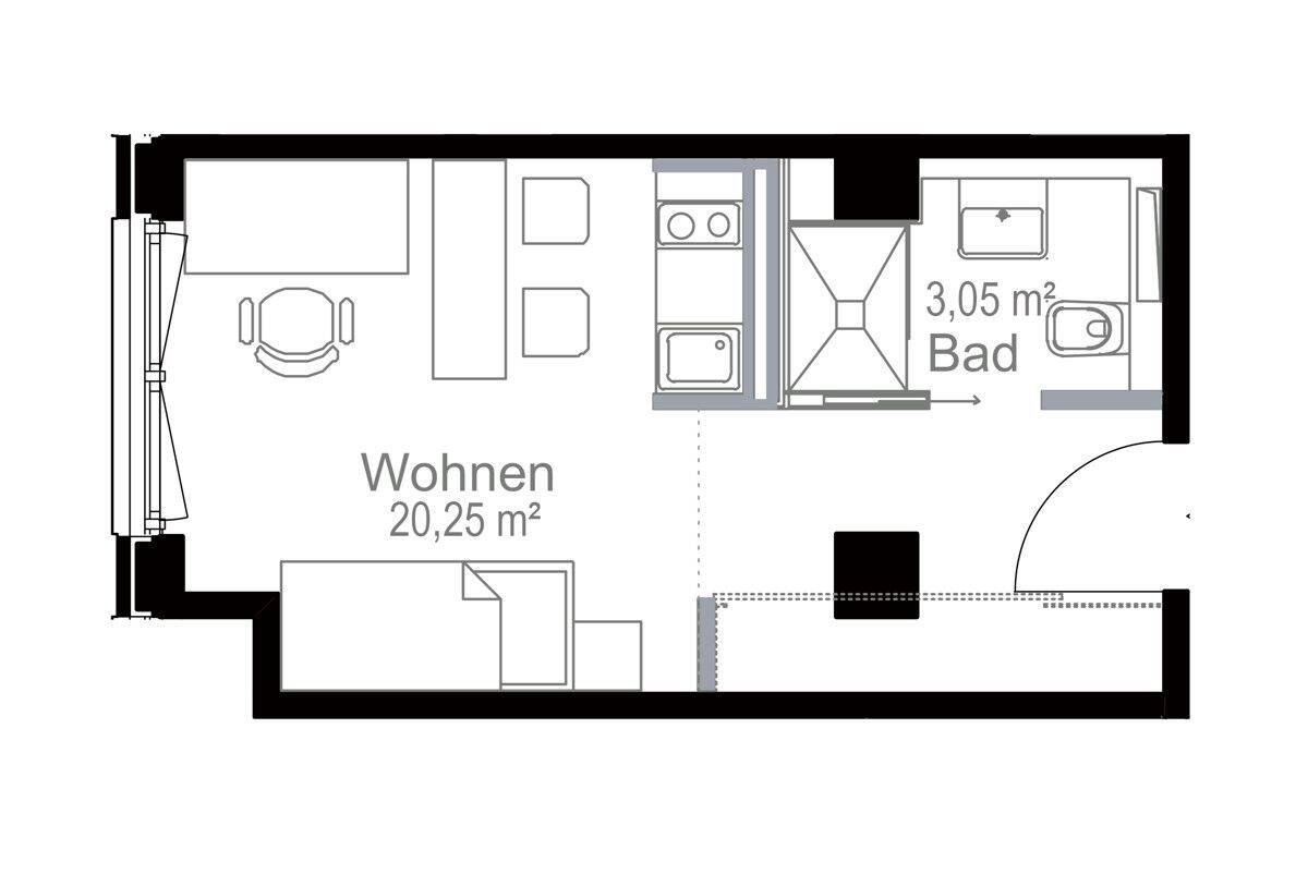 Kapitalanlage: Gut vermietetes Apartment in Citylage – München – Vorschaubild 6