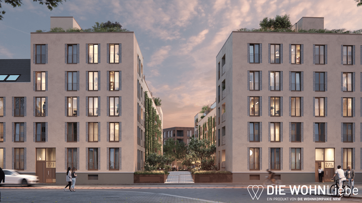 DIE WOHNLiebe - Neue Wege für Wohnen in Köln-Ehrenfeld: 2-Zimmer-Eigentumswohnung – Vogelsanger Str. 271, 50825 Köln – Bild 1 von 9