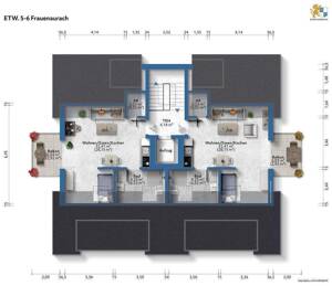 Exklusives Neubauprojekt mit Zukunft – Studio - Wohnungen & Studentenapartments vereint - Aufzug vom Studio - bis ins Keller – 91056 Erlangen – Vorschaubild 6
