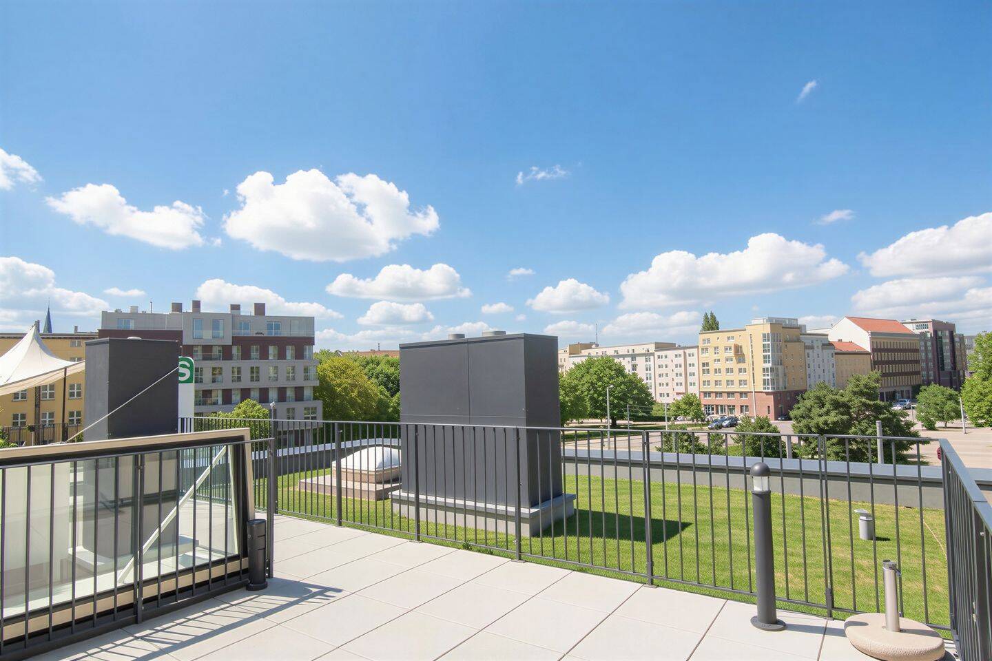 Über den Dächern von Mitte: Modernes Studio mit privater Dachterrasse – Berlin – Vorschaubild 9