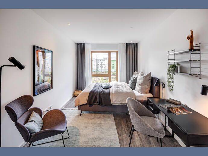 Möbliert: Zur Miete: Hochwertige 4-Zimmer Wohnung – München – Vorschaubild 4