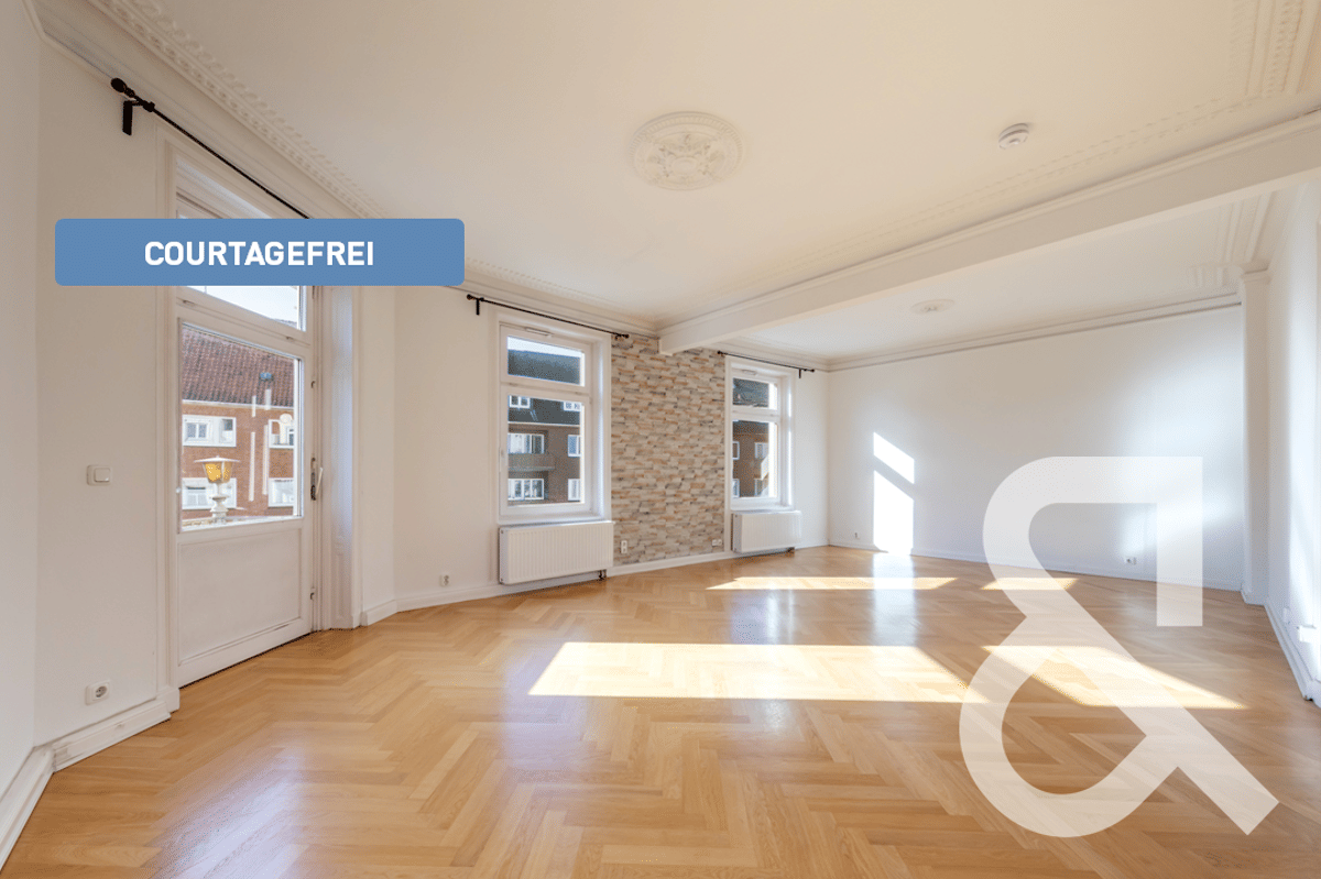 Großzügige 3-Zimmer-Wohnung mit 2 Balkonen in Alsternähe – 22087 Hamburg – Bild 1 von 9