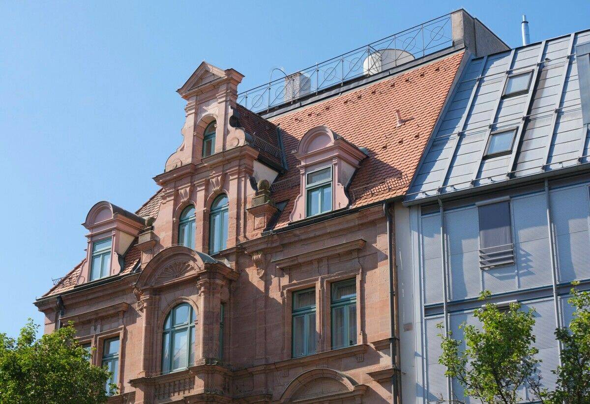 Wohnen mit Weitblick Dachgeschoss-Galeriewohnung an der Pegnitz, Balkon, Patio + 360°-Dachterrasse – Nürnberg – Vorschaubild 7