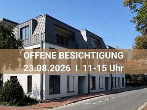 KANALBLICK: Exklusives Reihenmittelhaus am Kanal in Innenstadtnähe - Neubau und Erstbezug!