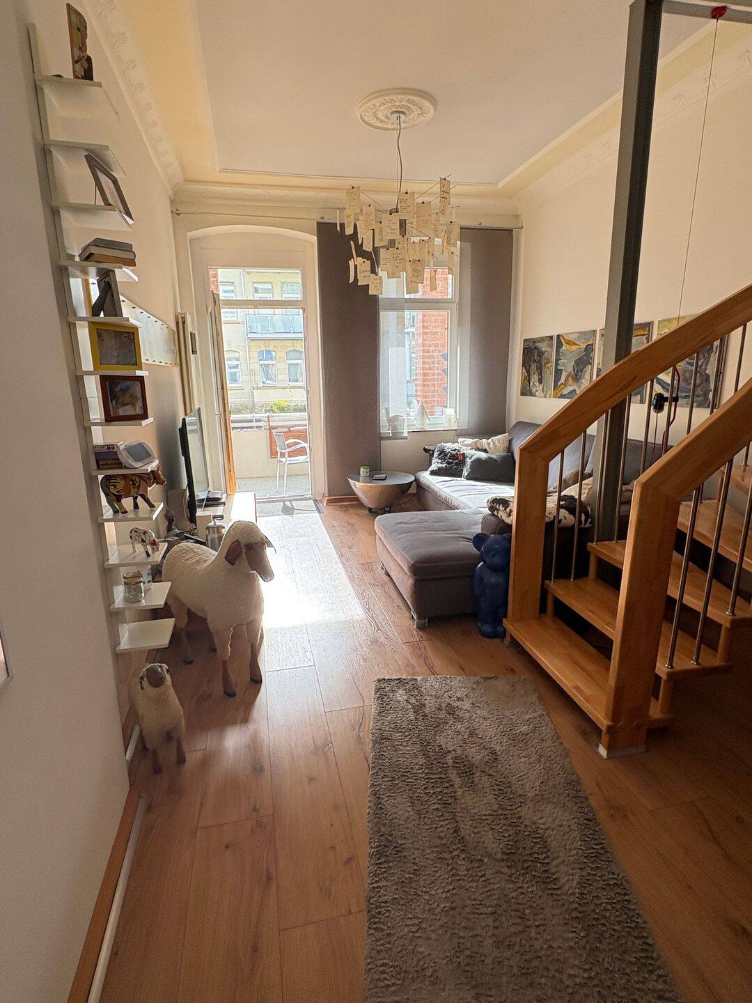 Stilvolle, kernsanierte, Maisonette-Altbauwohnung – Braunschweig – Vorschaubild 6