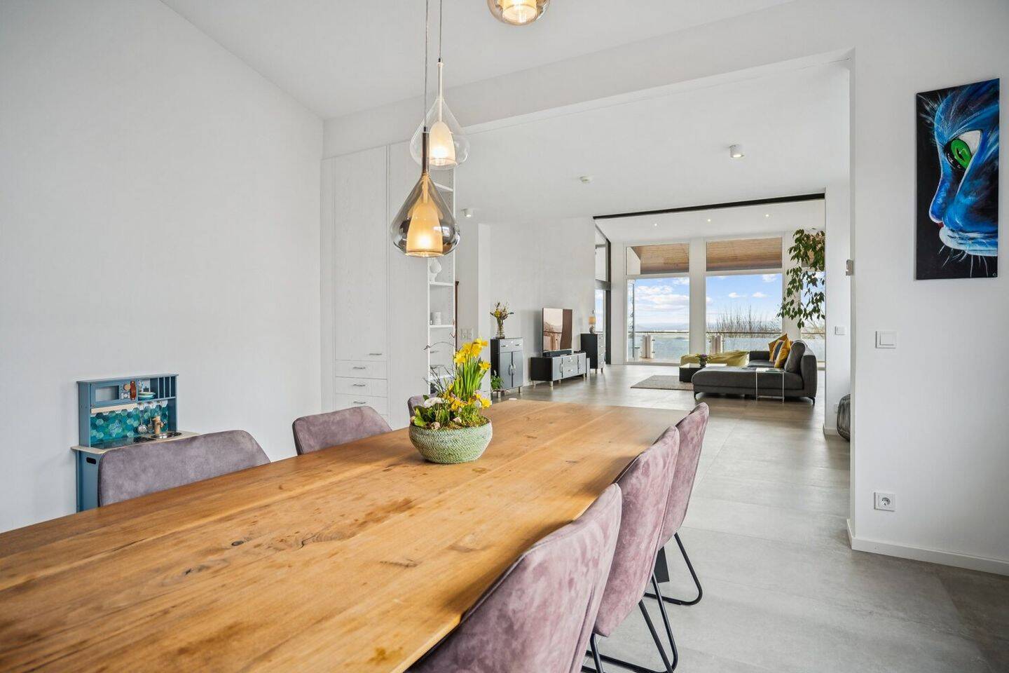 Architekturjuwel mit Pool und unverbaubarem Panorama – Überherrn – Vorschaubild 6