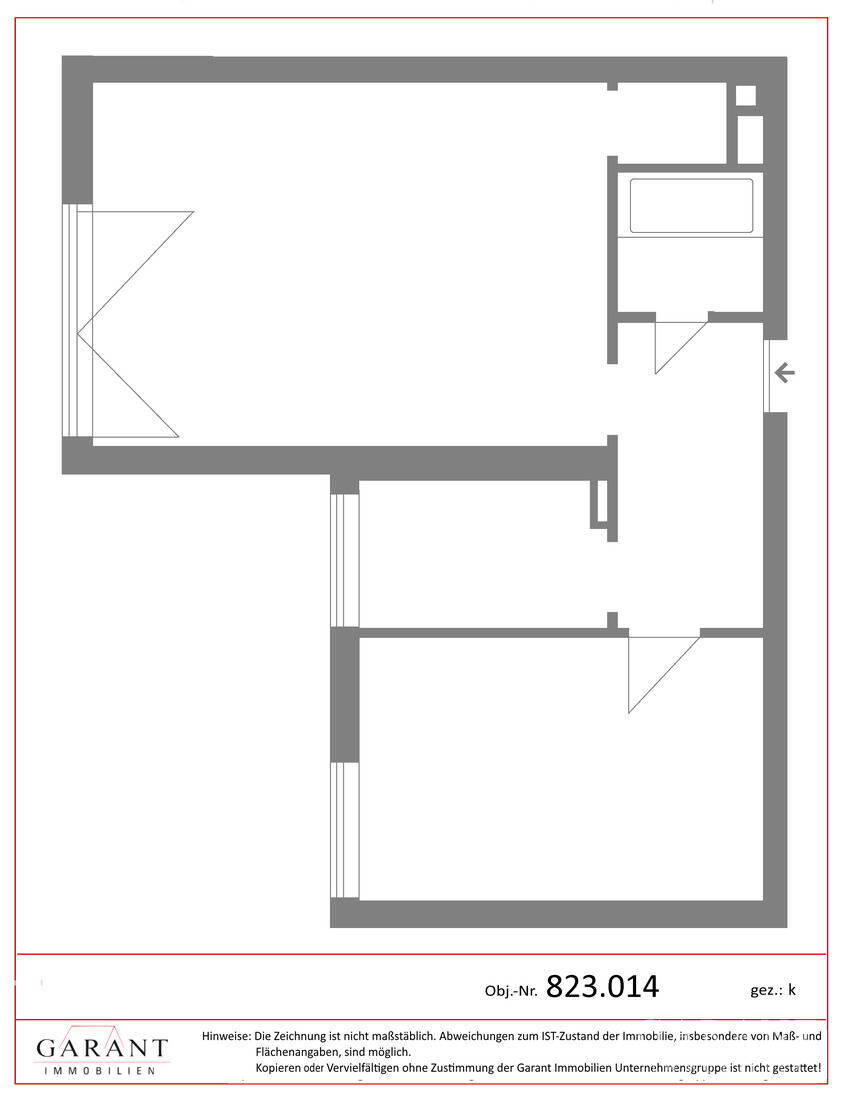 Schwabing-West: Sofort bezugsfreie 2-Zimmer-Wohnung in absoluter Bestlage – München – Vorschaubild 6