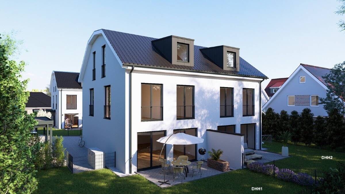 KfW55-Neubau in Top-Lage: moderne Doppelhaushälfte Nähe S-Bahn Ottobrunn – Hohenbrunn – Bild 1 von 9