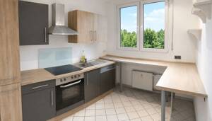 Helle Dachgeschosswohnung mit Loggia, Spitzboden und Tiefgaragenstellplatz in Münster-Süd – 48153 Münster – Vorschaubild 2