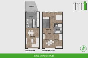 Bezugsfertig! Maisonette-Traum mit großer Terrasse, Vollbad, Gäste-WC, Aufzug, Tiefgarage u.v.m. – 4229 Leipzig – Vorschaubild 2