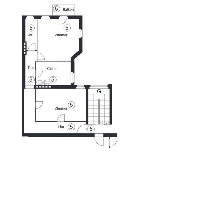 Vermietete Altbauperle mit Balkon und Gartenblick als Kapitalanlage – Berlin – Vorschaubild 7