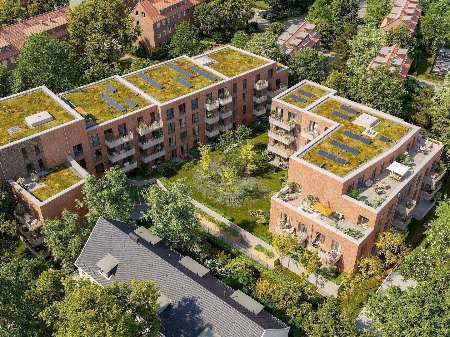 4-Zimmer Neubau Eigentumswohnung mit 2 Bädern und Balkon – Hamburg – Vorschaubild 6