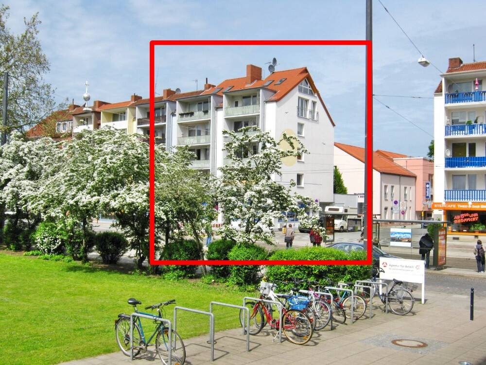 City - Blick über die Dächer gemütl. Maisonette - 3 Zimmer mit 2 Balkonen – Bremen – Vorschaubild 2