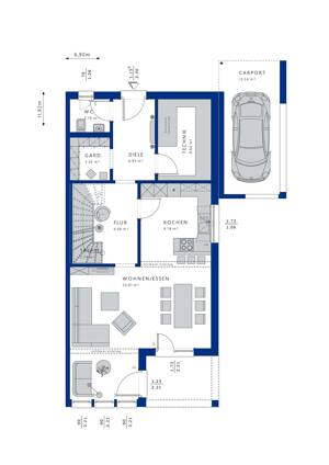 DHH westl. Untermenzing am Stadtrand für Baufamilie – 80999 München – Vorschaubild 2