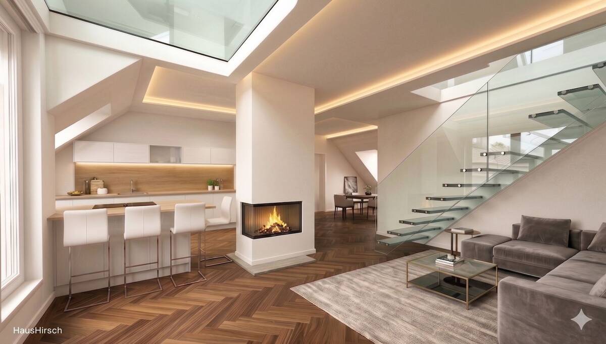 MASTERPIECE IN NEUHAUSEN: Ihr persönliches Neubau-Denkmal Unikat über den Dächern der Stadt – 80634 München – Bild 1 von 9