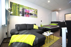 Ready to move in! Cosy and modern 1-room serviced apartment, fully equipped in center of Offenbach – 63065 Offenbach am Main – Vorschaubild 2